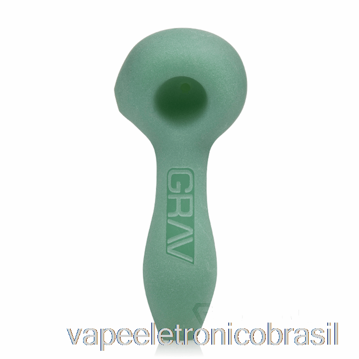 Vape Recarregável Grav Sandblasted Colher Verde Menta